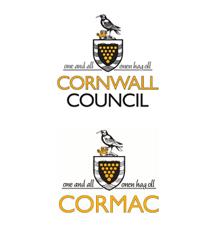 Cornwall Council and Cormac logos